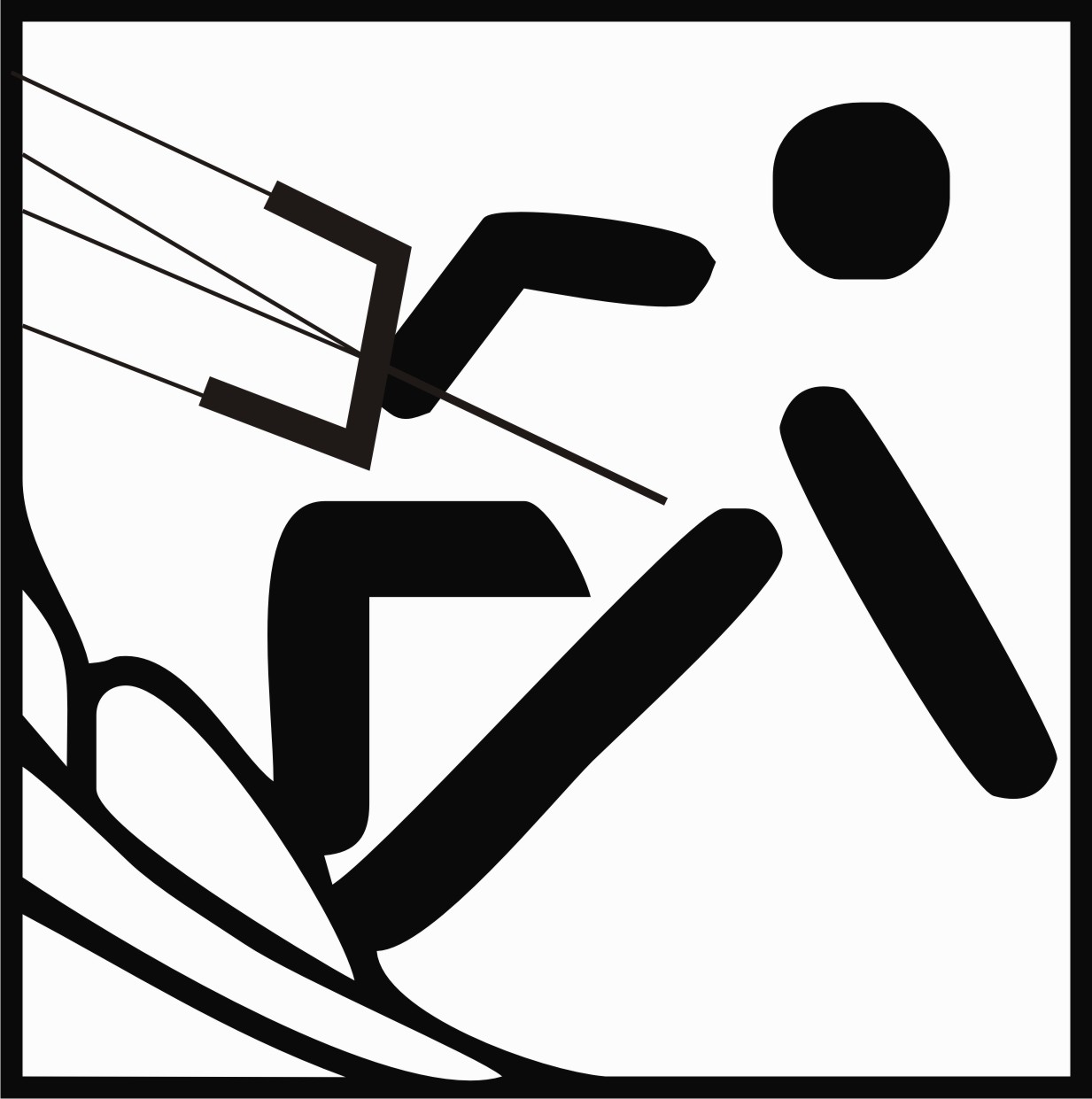 kitesurfing