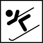 skiing